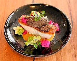 Huxtable fare: Barramundi.